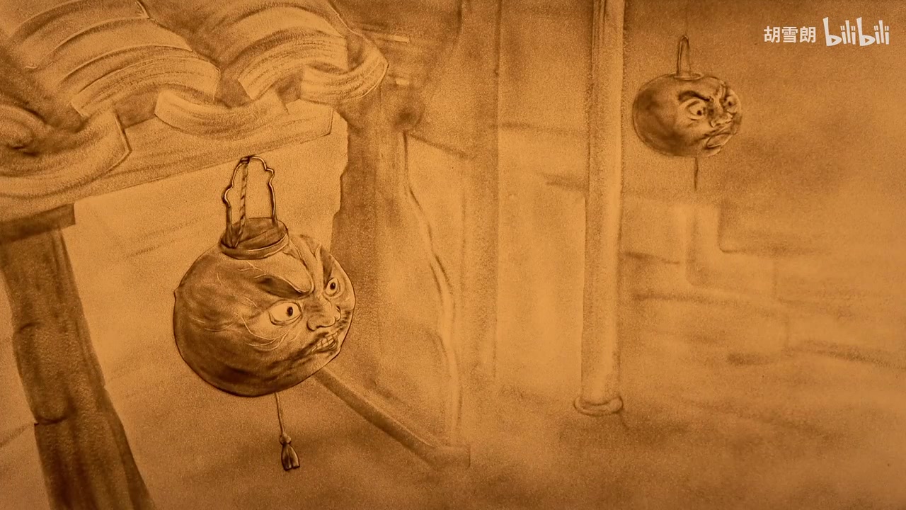 这是真大佬!B站UP主沙画绘制蜘蛛精故事 画面唯美耗时